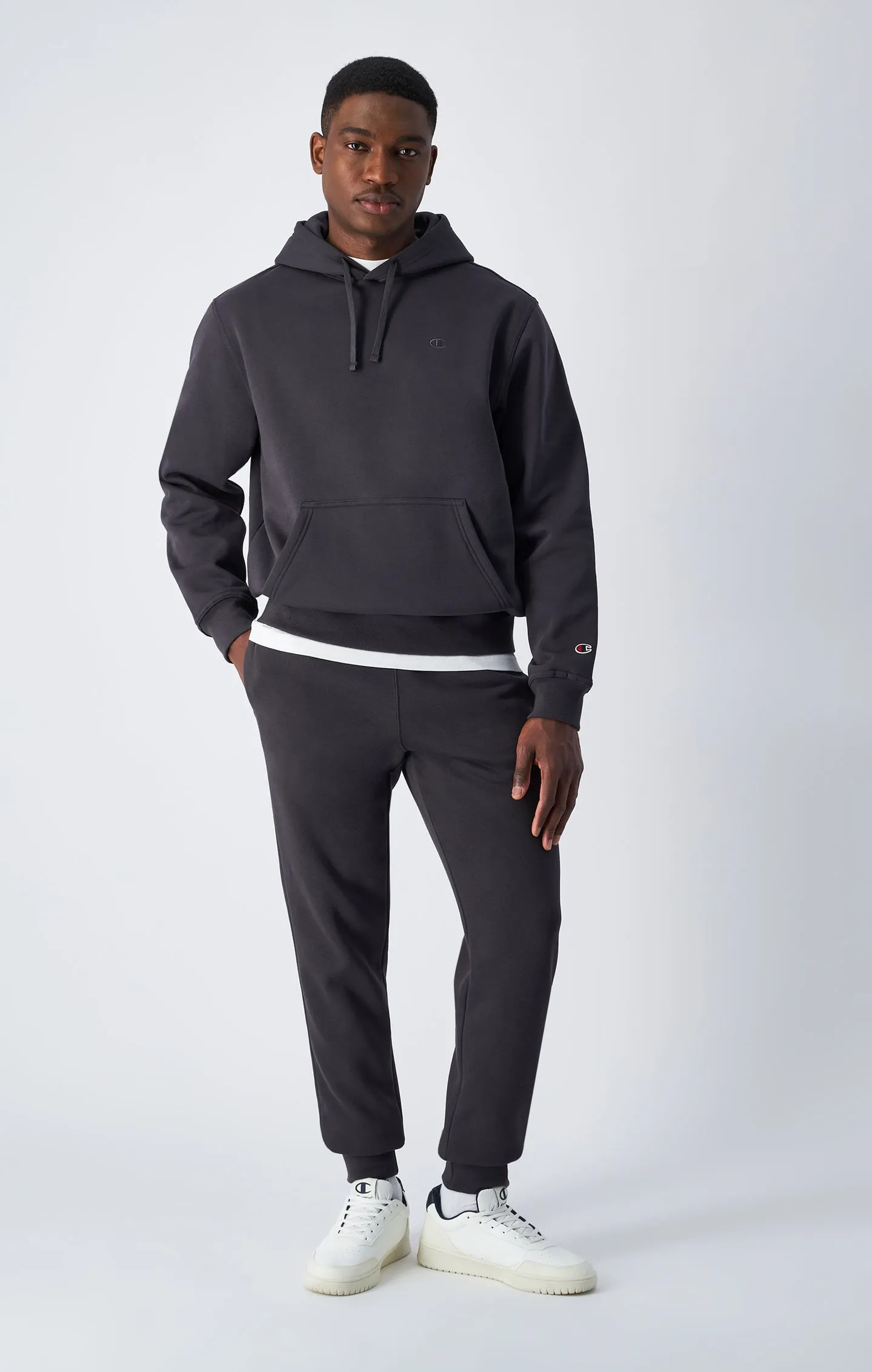 Pantalon de jogging en molleton avec logo C ton sur ton | Champion France